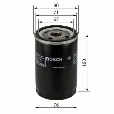 Купить BOSCH 0451103348 фильтр масляный!\ Audi 100/A6/S4/S6/V8 3.6/4.2 Quattro & 32V/40 91>
