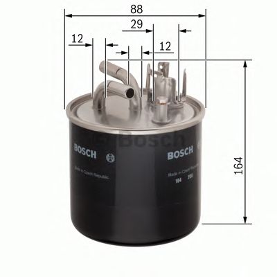 Купить BOSCH 0986450509 Фильтр топливный 0986450509