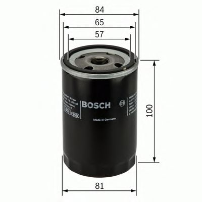 Купить BOSCH 0986452023 Фильтр масляный 0986452023