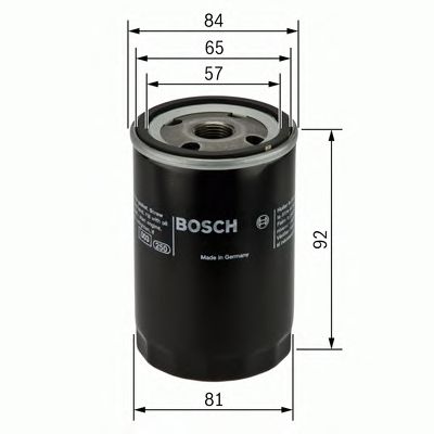 Купить BOSCH 0986452036 Фильтр масляный 0986452036