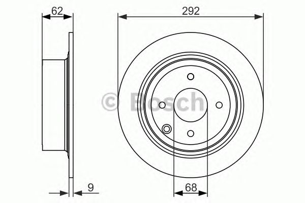Купить BOSCH 0986479742 Диск тормозной задн NISSAN: CUBE (Z12) 1.5 dCi/1.6 16V 10-, TIIDA Наклонная задняя часть (C11X) 1.5 dCi/1.6/1.8 07-, TIIDA седан (SC11X) 1.5 dCi/1.6/1.8 06-