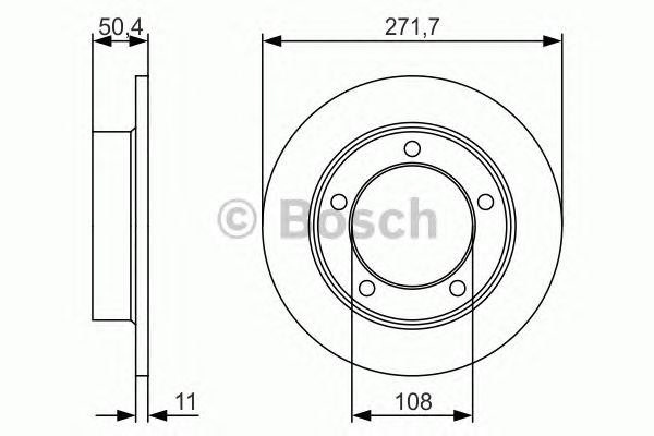 Купить BOSCH 0986479R73 0 986 479 R73 диск тормозной передний!\ Lada Niva all 80>