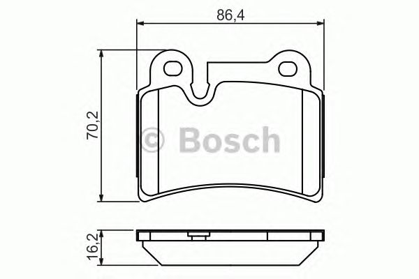 Купить запчасть BOSCH - 0986494210 