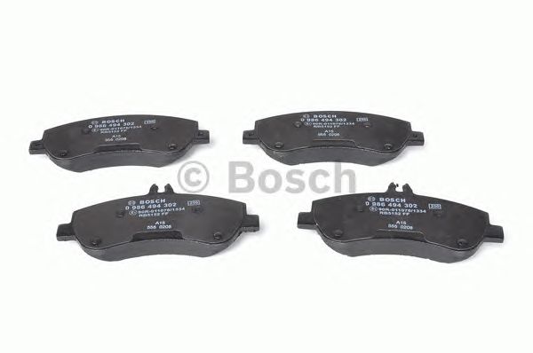 Купить BOSCH 0986494302 Колодки тормозные дисковые передн MERCEDES-BENZ: GLK-CLASS (X204) 200 (204.934)/200 CDI (204.901)/220 CDI (204.902)/220 CDI 4-matic (204.984)/220 CDI 4-matic (204.984, 204.997)/