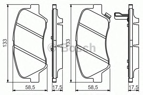 Купить запчасть BOSCH - 0986494563 