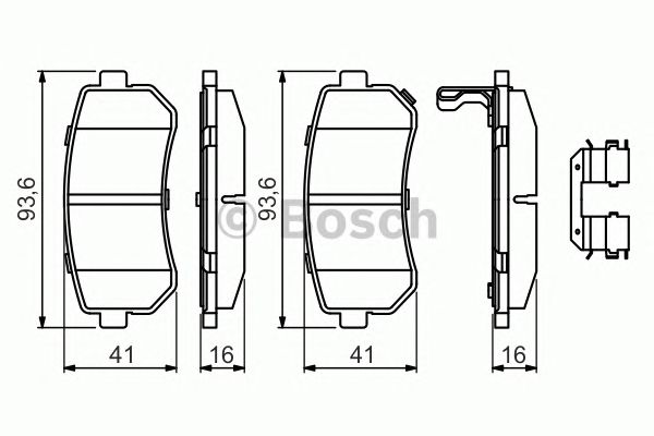 Купить запчасть BOSCH - 0986494627 