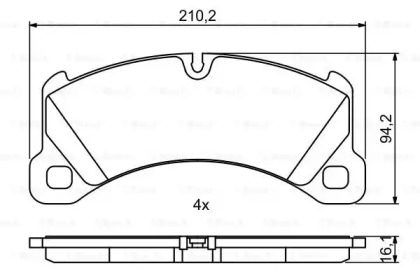 Купить запчасть BOSCH - 0986494757 