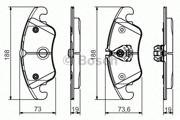 Купить запчасть BOSCH - 0986495110 