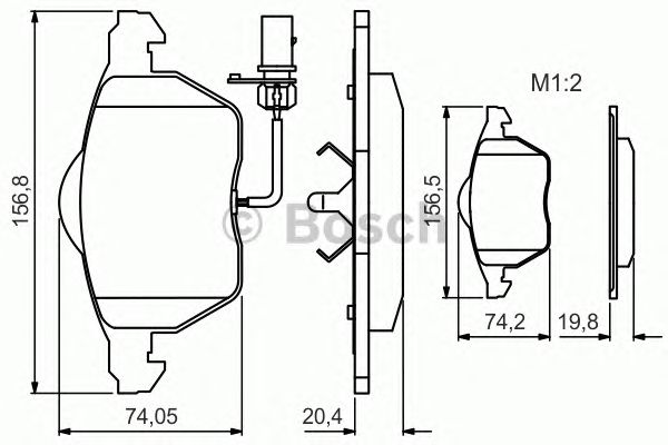 Купить запчасть BOSCH - 0986495241 