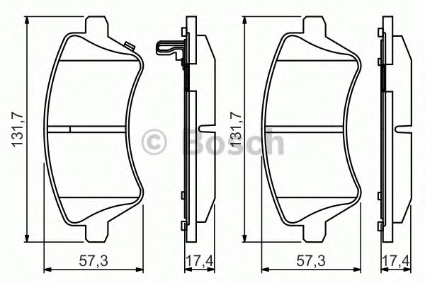 Купить запчасть BOSCH - 0986495243 