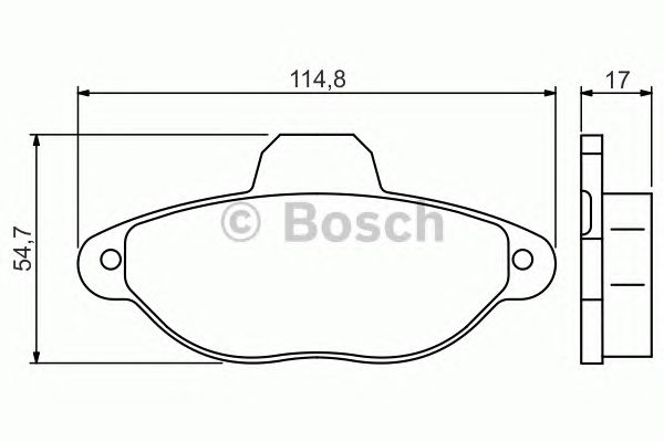 Купить запчасть BOSCH - 0986495255 