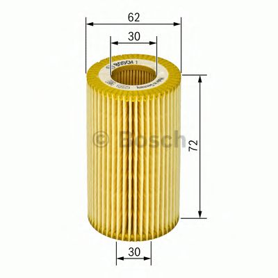 Купить BOSCH 1457429257 Фильтр масляный 1457429257