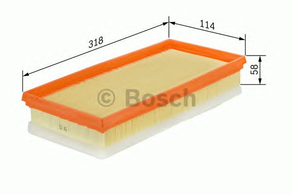 Купить BOSCH 1457433160 Фильтр воздушный 1457433160