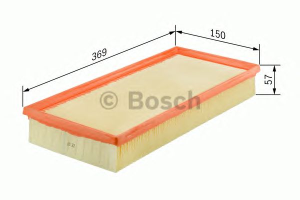 Купить BOSCH 1457433608 Фильтр воздушный 1457433608