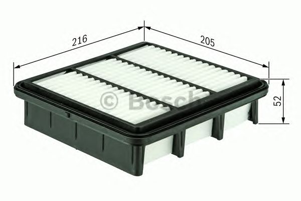 Купить BOSCH 1457433969 Фильтр воздушный MITSUBISHI LANCER (CJ/CS) 1457433969