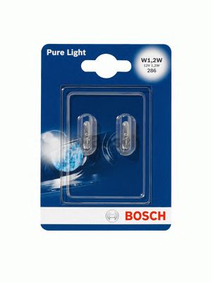 Купить BOSCH 1987301024 Лампа [2шт] STANDARD W1.2W 12V 1,2W [блистер] 1987301024