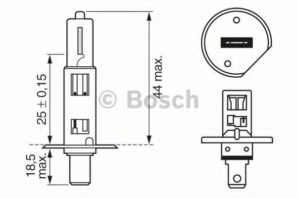Купить BOSCH 1987302411 Лампа TRUCKLIGHT H1 24V 70W 1987302411