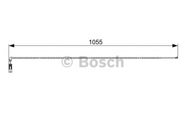 Купить BOSCH 1987473001 Датчик износа тормозных колодок BMW E83