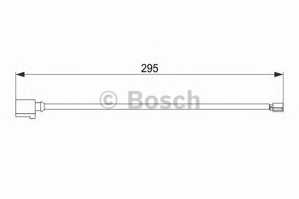 Купить BOSCH 1987474565 Датчик износа тормозных колодок пер. PORSCHE: CAYENNE, PANAMERA / VW: TOUAREG (7P5) 10-