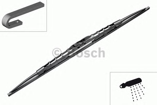 Купить BOSCH 3397011310 Стеклоочиститель twin nkw 3397011310