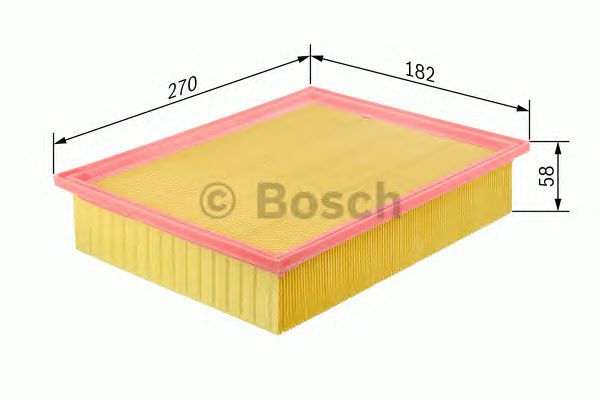 Купить BOSCH F026400104 Фильтр воздушный F026400104