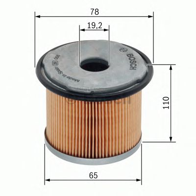 Купить BOSCH F026402007 Фильтр топливный