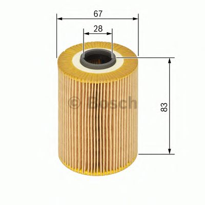 Купить BOSCH F026407071 Вставка масляного фильтра F026407071
