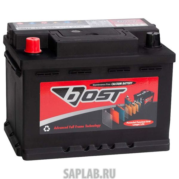 Купить BOST 56220 Аккумулятор BOST 56220 (62L 580A 242x175x190)