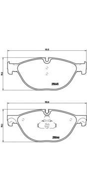 Купить BREMBO P06076 Колодки тормозные дисковые ALPINA: B7 Biturbo 09- \ BMW: 5 525 d/528 i/530 d/530 i/535 d/535 d xDrive/535 i/535 i xDrive/550 i/550 i xDrive/ActiveHybrid/M 550 d xDrive 10-, 5 GR