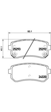 Купить BREMBO P30051 Колодки тормозные дисковые HYUNDAI: ix35 1.6/1.7 CRDi/2.0/2.0 4WD/2.0 CRDi/2.0 CRDi 4WD 09- \ KIA: SPORTAGE 1.6 GDI/1.7 CRDi/2.0 CRDi/2.0 CRDi AWD/2.0 CVVT/2.0 CVVT AWD 10-