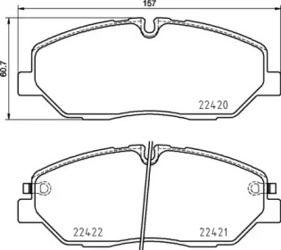 Купить запчасть BREMBO - P30090 