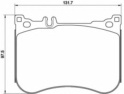 Купить BREMBO P50114 Колодки тормозные дисковые передние MERCEDES BENZ S-CLASS 13- / S-CLASS 15- / S-CLASS 14-
