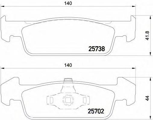 Купить BREMBO P68060 Колодки тормозные P68060