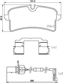 Купить BREMBO P85151 1 комплект тормозных