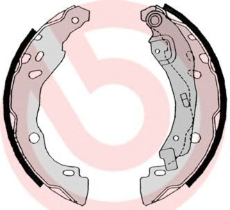Купить BREMBO S68525 Колодки тормозные барабанные RENAULT THALIA (LB0/1/2_) (02/98-10/03) R / RENAULT LOGAN Estate (KS_) (04/07-) R / RENAULT LOGAN (LS_) (09/04-) R / RENAULT CLIO II Box (SB0/1/2_) (0