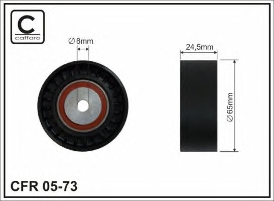Купить CAFFARO 0573 Ролик приводного ремня