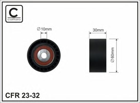 Купить CAFFARO 2332 Ролик ремня ГРМ