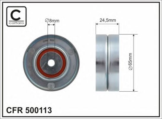 Купить CAFFARO 500113 Ролик приводного ремня