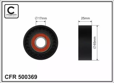 Купить CAFFARO 500369 Ролик приводного ремня