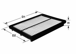 Купить CLEAN FILTERS MA1130 Фильтр воздушный TOYOTA: CAMRY 86-91, CAMRY Station Wagon 86-91, CARINA E 92-97, CARINA E Sportswagon 93-97, CARINA E седан 92-97, CARINA II 84-88, CARINA II 87-9