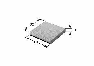 Купить CLEAN FILTERS NC2378 Фильтр салона CHEVROLET: CAPTIVA 06- \ DAEWOO: WINSTORM 06- \ OPEL: ANTARA 06- \ VAUXHALL: ANTARA 06-