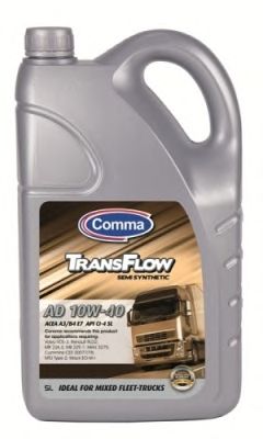 Купить COMMA TFAD5L COMMA 10W40 TransFlow AD (5L) масло моторн.! полус.\ ACEA A3/B4,E7, M3275, VDS-3,MB 228.3/229.1,RLD2