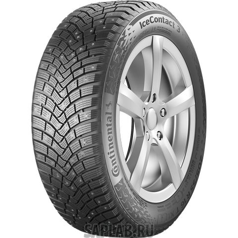 Купить CONTINENTAL 0347943 Шины Continental 255/65R17 114T XL IceContact 3 TL FR M+S 3PMSF TA (шип.) 0347943