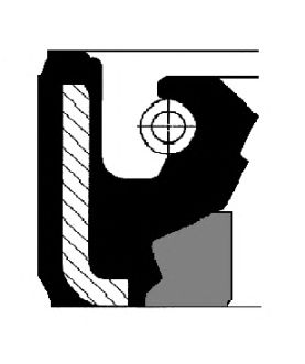 Купить CORTECO 01026491B Сальник [25x36x8] NEM BASFX2