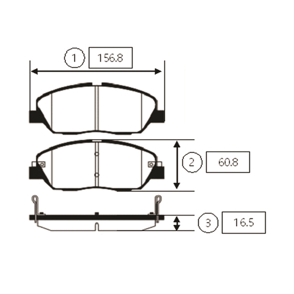 Купить CTR GK0496 Колодки тормозные дисковые передние (старый арт. CKKH-42) GK0496