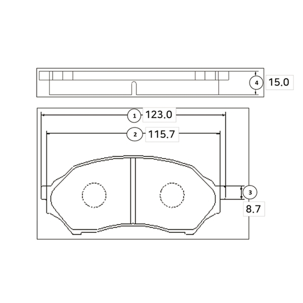 Купить CTR GK0647 Колодки тормозные дисковые передние Mazda 323 1.4i-2.0TD &16V 98-01 (старый арт. CKMZ-1) GK0647