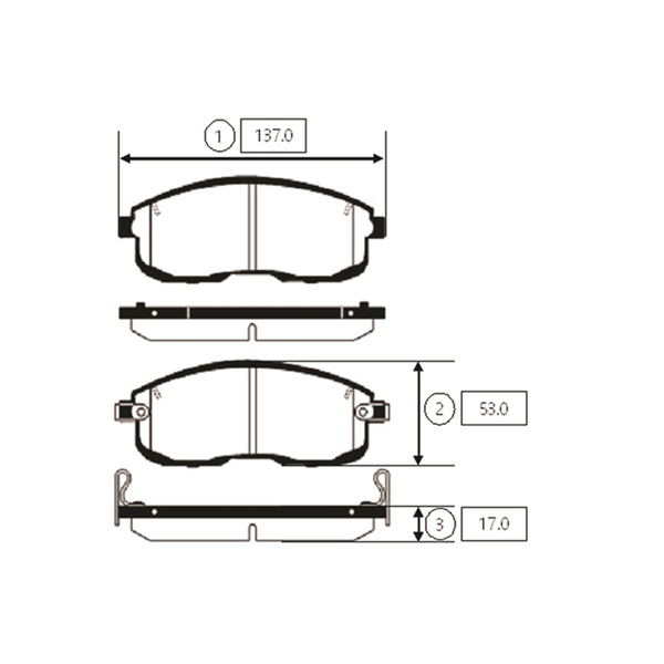Купить CTR GK0731 Колодки тормозные перед. с инд.износа NISSAN JUKE/MAXIMA/TEANA/TIIDA/SUZUKI SX4 (старый арт. CKN-16) GK0731