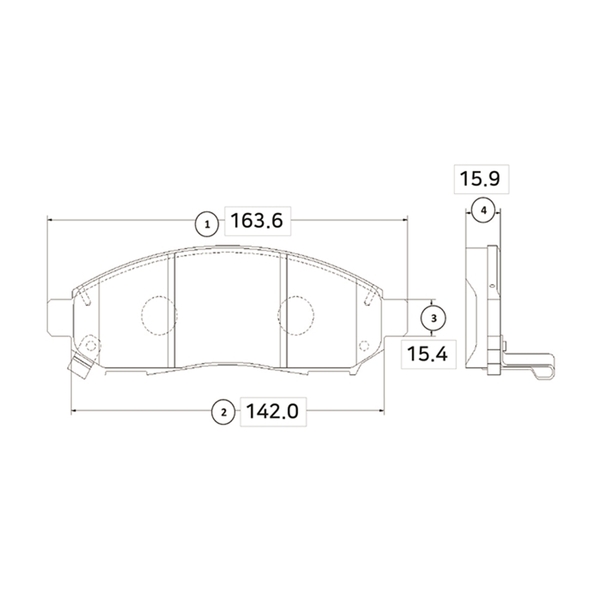 Купить CTR GK0733 Колодки тормозные дисковые NISSAN NAVARA/PATHFINDER 2.5D 05- (старый арт. CKN-18) GK0733