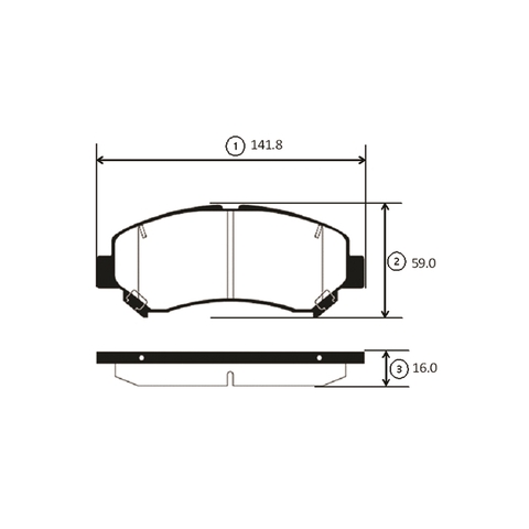 Купить CTR GK0741 Колодки тормозные дисковые передние Nissan Qashqai all 07 /X-trail 07 (старый арт. CKN-26) GK0741