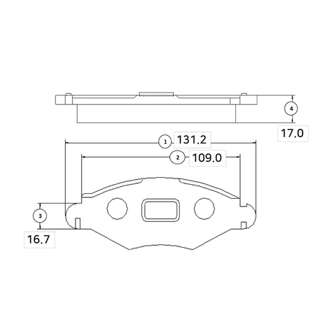 Купить CTR GK0858 Колодки тормозные, передние (Старый CKPU1)
